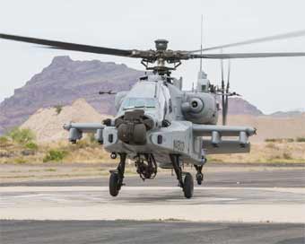 Apache Guardian helicopter 