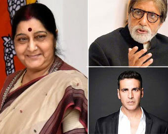 B-Town celebs mourn death of Sushma Swaraj