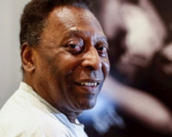 Brazilian soccer legend Pele 