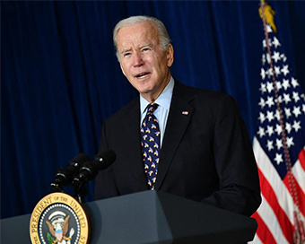 US President Joe Biden