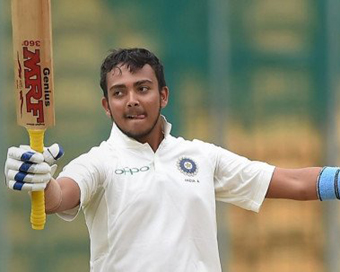 Prithvi Shaw (file photo)