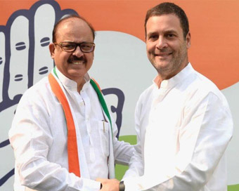 Tariq Anwar returns to Congress fold (File photo)