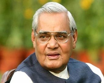 Former Prime Minister and veteran BJP leader Atal Bihari Vajpayee