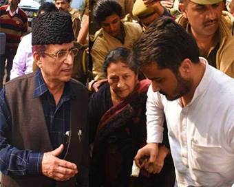 Azam Khan to remain in jail, wife and son to be released on bail