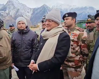 Chamoli avalanche: CM Dhami reaches Disaster Operations Centre, monitors search ops