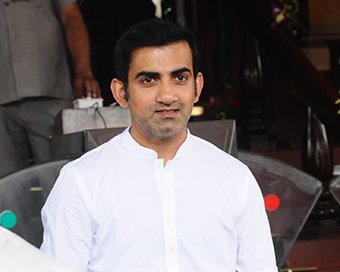 BJP lawmaker Gautam Gambhir