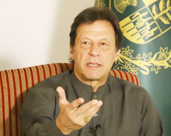 Pakistan Prime Minister Imran Khan (file photo)