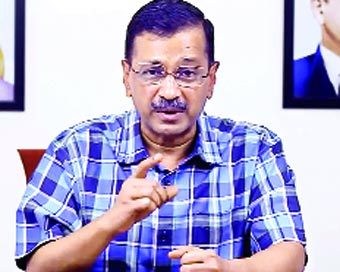 Kejriwal threatens sit-in protest amid heavy police deployment