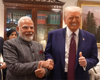 Trump shares PM Modi