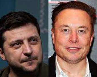 President Zelensky invites Elon Musk to visit Ukraine after war