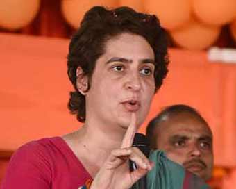 Congress General Secretary Priyanka Gandhi (file photo)