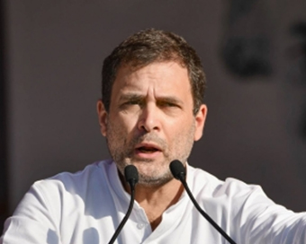 Congress leader Rahul Gandhi