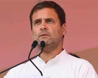 Congress President Rahul Gandhi (file photo)