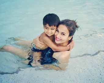 Soundarya trolled over son