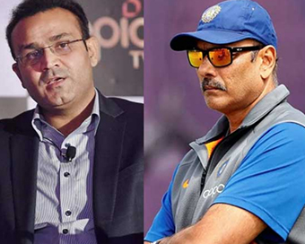 Sehwag questions Shastri