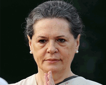 Congress President Sonia Gandhi